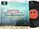 RARE+NM- SAX 2441 - OTTO KLEMPERER - MAHLER SYMPHONY NO.4 - COLUMBIA 1961 LP