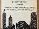 DOC SEVERINSEN w/ THE ROBERT E. LEE SYMPHONIC BAND  Baytown, Texas 1972  Jazz LP