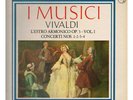 Vivaldi I Musici ‎Lp L'Estro Armonico Op.3 Vol.1 - Concerti Nos 1-2-3-4 Philips