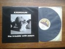 EXORDIUM THE TROUBLE WITH ADAM LP 1972 UK PRIVATE FOLK *PLEASE READ CAREFULLY*