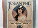 Album Iolanthe Gilbert & Sullivan Complete Opera 10 x Shellac 12