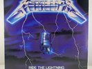 Metallica Ride The Lightning Lp Vinyl 1984 USA W/ Insert (ST-E-60396-1) Rare VG+
