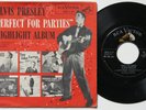 ELVIS PRESLEY Perfect For Parties 7” 45 EP w/ pic. sleeve 1956 promo-only US RCA