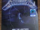 Metallica Ride The Lightning LP Exclusive Electric Blue Color Vinyl WALMART