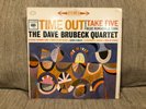 Dave Brubeck Quartet Time Out LP Vinyl Record 1961 Columbia 6 eye CS 8192