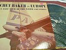 CHET BAKER CHET BAKER IN EUROPE LP PACIFIC JAZZ 1218 MONO VG+ JAZZ TOUR NATO