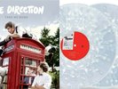 ONE DIRECTION - TAKE ME HOME (2-LP) White Swirl on Clear Vinyl {VG}