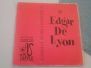 VINYLE 45 T / EDGAR DE LYON / BERNARD LAVILLIERS / AS DE TREFLE 8701 / PROMOTION