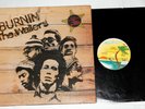 BOB MARLEY WAILERS BURNIN' 1974 GATEFOLD RARE YELLOW ISLAND LABEL LP