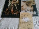 TAYLOR SWIFT FEARLESS USA RSD CRYSTAL CLEAR & M GOLD VINYL+ TOUR BOOK & CMA NOTE