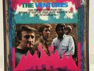 VENTURES / UNDERGROUND FIRE JAPAN ISSUE LP RED VINYL W/ADVERTISE INNER