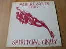 Albert Ayler Spiritual Unity US 1965 ESP 1st Reissue Plastylite Ear Mono VG+/VG+