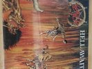 RARE picture disc Blood-splattered Vinyl SLAYER Hell Awaits 180g LP 2008 thrash