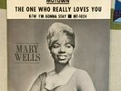 Mary Wells PS Picture Sleeve Only 1962 The One Who Really Loves You Motown M-