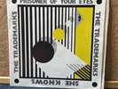 THE TRADEMARKS-SHE KNOWS/PRISONER OF YOUR EYES- RARE 1982 SNASH 7” SINGLE/SLEEVE