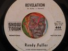 HEAR Randy Fuller 45 It's Love Come What May / Revelation garage psych fuzz