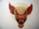 WASP PIG HEAD SHAPED  PICTURE DISC  PIG 109      ANIMAL  AND  SHOW NO MERCY