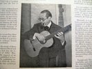 1946 ANDRES SEGOVIA GUITAR BACH Chaconne D Minor Violin Partita No. 2 MUSICRAFT