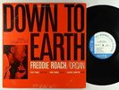 Freddie Roach - Down To Earth LP - Blue Note - BST 84113 RVG NY USA VG+