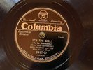Columbia 2497D Lee Morse IT'S THE GIRL 78rpm 1931 Hot Jazz Benny Goodman HOT EE-