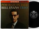 Bill Evans Trio - Portrait In Jazz LP - Riverside - RLP 1162 Black Label DG VG+