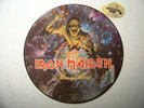 IRON MAIDEN  PIECE OF MIND PICTURE DISC SEAX-12306 EMI 1983 NEW  W/ HYPE STICKER