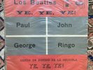 Beatles (Ye, Ye, Ye) URUGUAY Vinyl LP Special Cover Spanish Titles