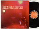 John Coltrane & Archie Shepp - New Thing At Newport LP - Impulse - A-94 Mono RVG