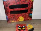 Ed Sheeran = Equals Limited Deluxe Book Clear/Swirl Vinyl + CD & Signed Underpas