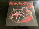 SLAYER SHOW NO MERCY VINYL LP RED BLACK SPLIT POSTER INSERT NEW