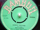 Bob & Marcia / Bob Andy ‎Always Together / Desperate Lover Bamboo Ska Reggae