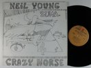 NEIL YOUNG & CRAZY HORSE Zuma REPRISE LP VG+ textured cover w/ lyric insert d