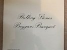 ROLLING STONES Beggars Banquet LP Rare 1st U.K. Unboxed Stereo SKL4955 EX+/EX