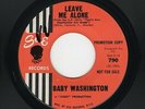 '63 R&B/Soul BABY WASHINGTON Leave Me Alone/You & Night & Music M- DJ HEAR