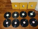 8 LP Albums 16” Armed Forces Radio TV Service Transcription Records 1960s