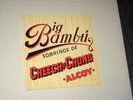 33rpm CHEECH & CHONG big bambu(1972/with paper)ODE SP-77014 nice SEE PICS