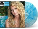 Taylor Swift Self Titled Crystal Clear Turquoise Colored Vinyl 2LP Rare RSD/3750
