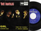 THE BEATLES EP NOWHERE MAN +3 SPAIN 1966 RARE EX