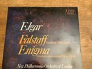SRCS77 Elgar: Falstaff; Enigma Variations. NPO Andrew Davis. Lyrita LP NEW Rare