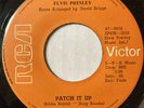 Jamaica ELVIS PRESLEY Patch It Up RARE 45 You Dont Have To Say You Love Me 7
