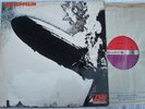 LED ZEPPELIN FIRST LP UK RED/PLUM 1st PLUS ORIGINAL BAND PHOTO Blues Hard Rock