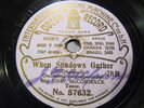 1909 John McCormack MAUVE ODEON Sample Record Squire When Shadows Gather 57632