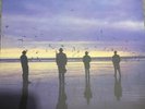 ECHO & THE BUNNYMEN-HEAVEN UP HERE-VINYL 180 2013 REISSUE-NEAR MINT.BLUE VINYL.