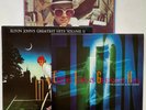 3 RECORDS  Vtg ELTON JOHN Vinyl GREATEST HITS 1 2 & 3 Lp 1ST PRESS OG NEAR MINT