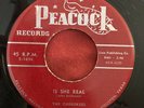 The Cherokees - Is She Real / Drip Drip - Peacock - RARE TEXAS R&B DOOWOP 45