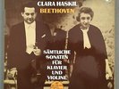 E048 Beethoven Piano & Violin Sonatas Haskil Grumiaux 4LP Philips 6733 001 St