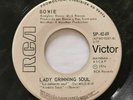 DAVID BOWIE - Rebel Rebel / Lady Grinning Soul - RARE MEXICO 45 promo