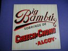 Cheech and Chong Big Bambu Original Vinyl with Rolling Paper EXCELLENT