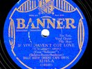 Bann. 32165/Dom 4352: Billy Hays' O-You Haven't Got Love/Buddy Blue-S'Posin E-V+