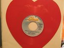 Bobby Caldwell What You Won't Do For Love Heart-Shaped Record 45 rpm Red Vinyl